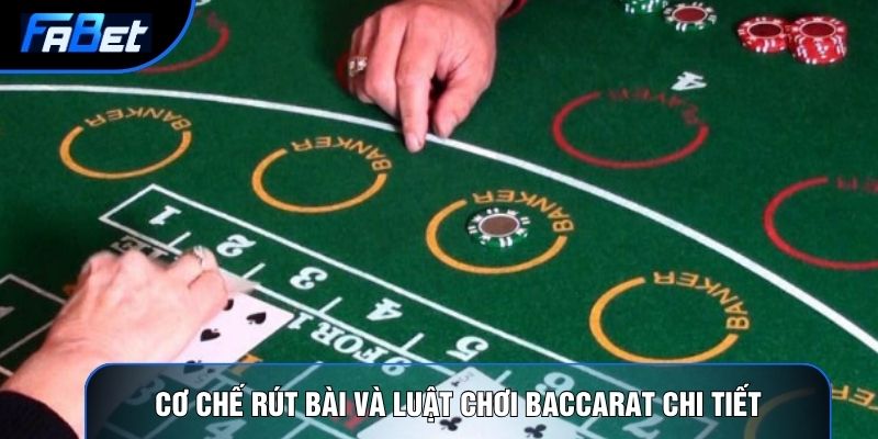 Cơ chế rút bài và luật chơi baccarat chi tiết
