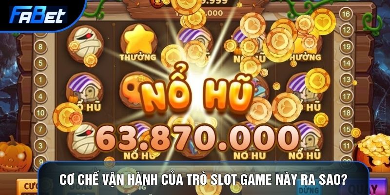 Cơ chế vận hành của trò slot game này ra sao?